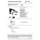 Σεσουάρ Μαλλιών 3 Ταχυτήτων 1600W Geesa Black 6482-100400 Μαύρο Με Επίτοιχη Βάση Σεσουάρ Μαλλιών 3 Ταχυτήτων 1600W Geesa Black 6482-100400 Μαύρο Με Επίτοιχη Βάση